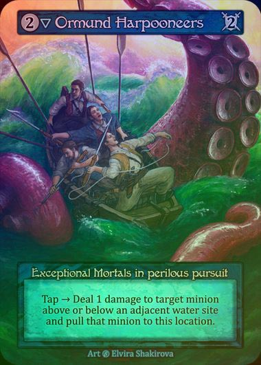 【FOIL】[Water] Ormund Harpooneers [beta-Exceptional]